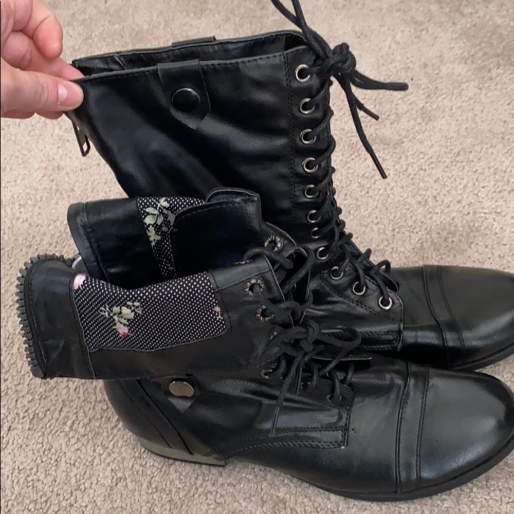 Combat Style Boots